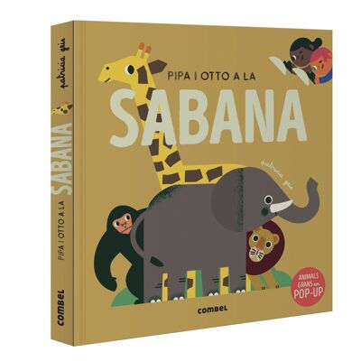 Kinderbuch Pipa und Otto in die Savanne Sprache: CA