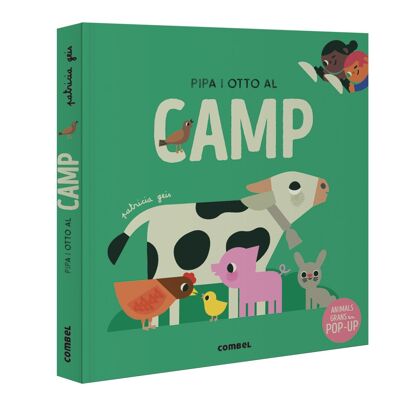 Libro per bambini Pipa e Otto al camp Lingua: CA