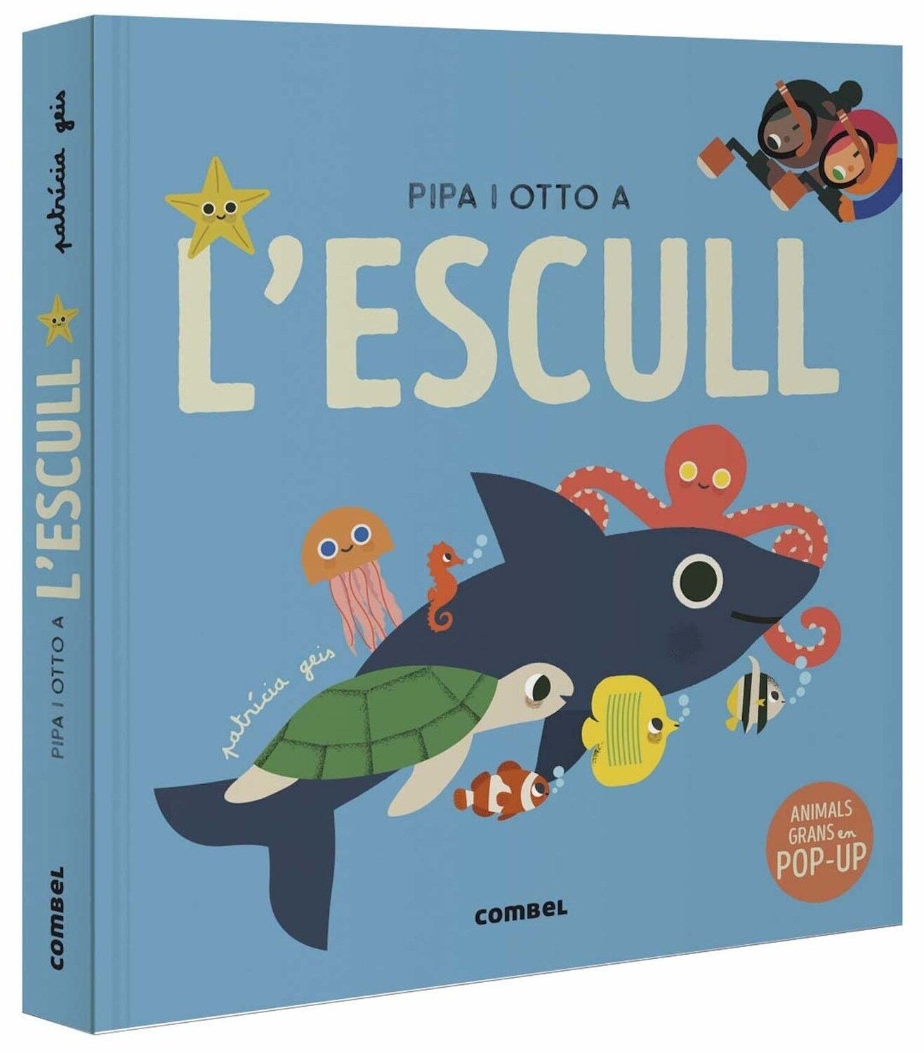 Libro per bambini Pipa i Otto a l'escull Lingua: CA
