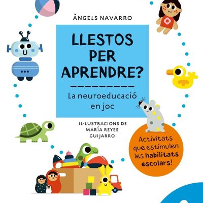 Libro per bambini Llestos per aprendre La neuroeducació en joc 4 anys Lingua: CA