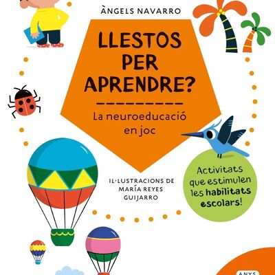 Libro per bambini Llestos per aprendre La neuroeducació en joc 5 anys Lingua: CA