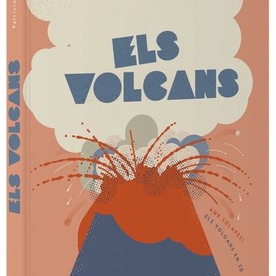 Children's book Els volcanoes Language: CA