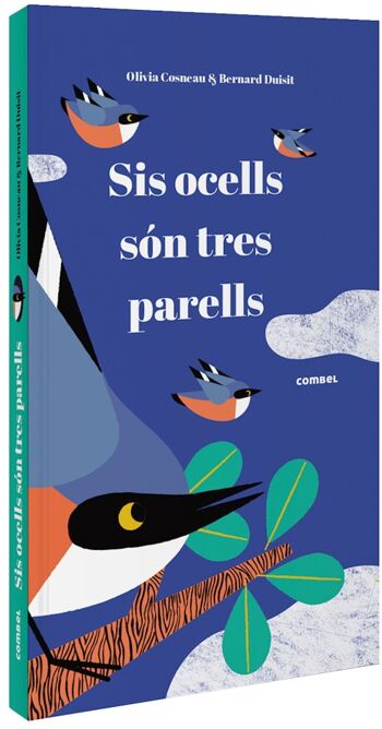 Livre pour enfants Sis ocells son tres parells Langue : CA