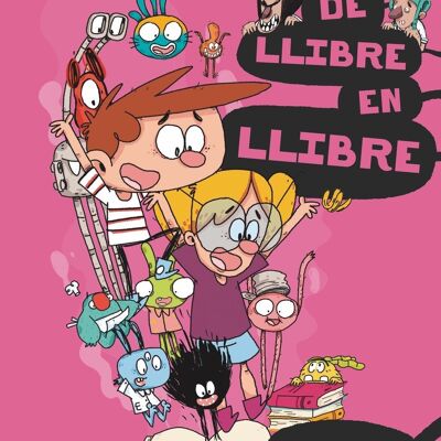 Libro per bambini De llibre en llibre Lingua: CA