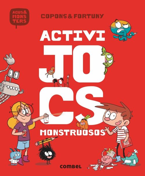 Libro infantil Activijocs monstruosos Idioma: CA