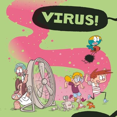 Sprache des Virus-Kinderbuchs: CA