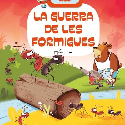 Libro per bambini La guerra dei formigi Lingua: CA