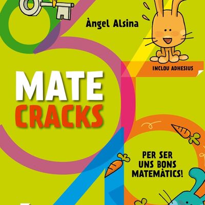 Libro infantil Matecracks. Activitats de competència matemàtica: nombres, geometria, mesura, lògica i estadística 3 anys Idioma: CA