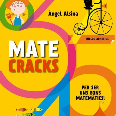 Libro per bambini Matecracks. Attività di competenza matematica: nomi, geometria, misura, logica e statistica 4 anni Lingua: CA