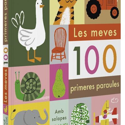 Libro per bambini Les meves 100 primers paraules Lingua: CA