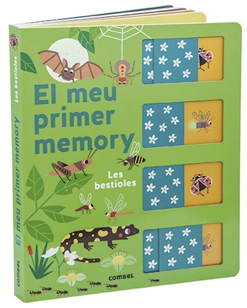 Libro infantil El meu primer memory. Les bestioles Idioma: CA