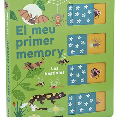 Libro infantil El meu primer memory. Les bestioles Idioma: CA