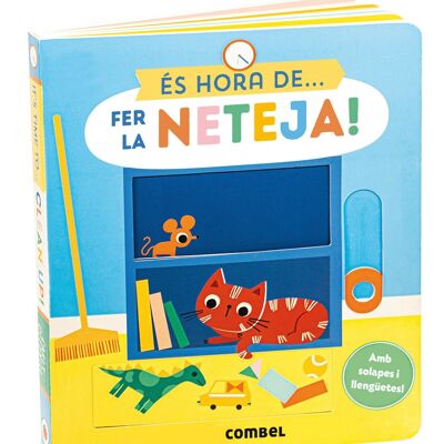 Libro infantil És hora de... fer la neteja Idioma: CA