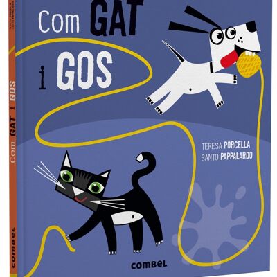 Libro per bambini Com gat i gos Lingua: CA