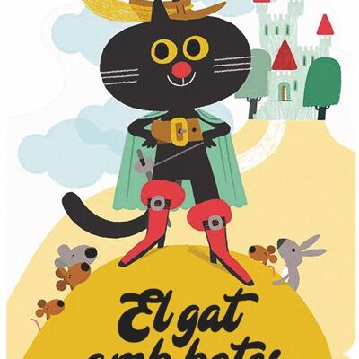 Kinderbuch Die Katze mit Booten Sprache: CA