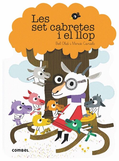 Libro infantil Les set cabretes i el llop Idioma: CA.
