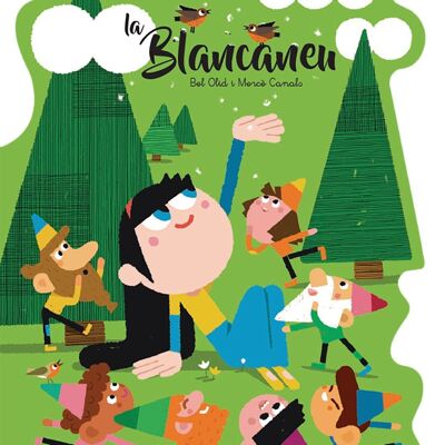 Children's book La Blancaneu Language: CA v3