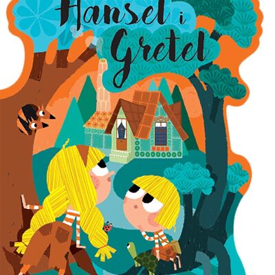 Libro per bambini Hansel e Gretel Lingua: CA -adaptat-