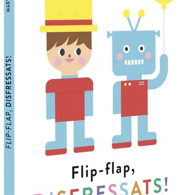 Libro per bambini Flip-flap, travestimenti Lingua: CA
