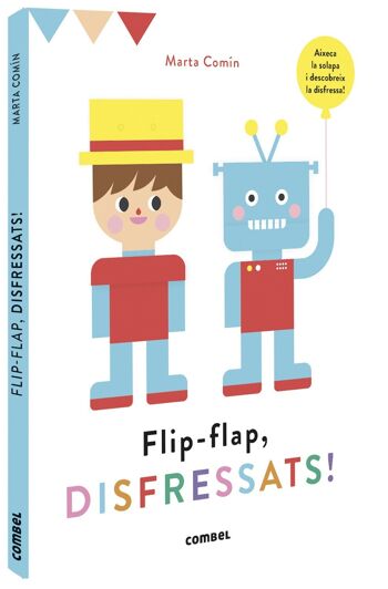 Livre pour enfants Flip-flap, déguisements Langue : CA