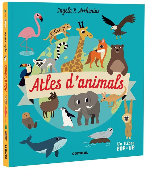 Libro infantil Atles d'animals Idioma: CA