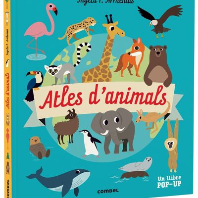 Libro per bambini Atles d'animals Lingua: CA