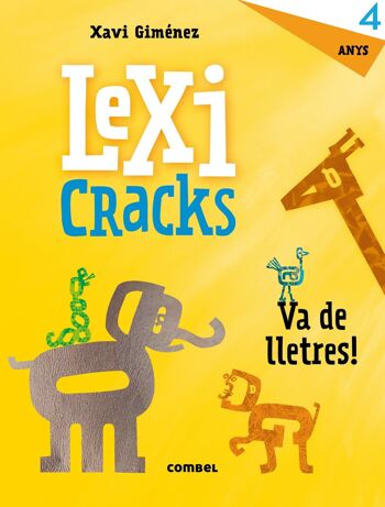 Livre pour enfants Lexicracks. Écriture et exercices de langue 4 ans Langue : CA