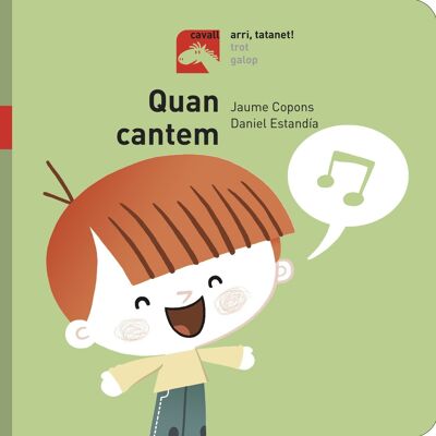 Libro per bambini Quan cantem - Arri, tatanet Lingua: CA