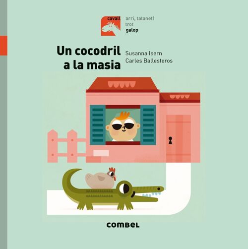 Libro infantil Un cocodril a la masia - Galop Idioma: CA