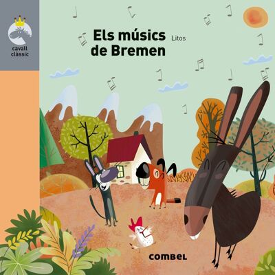Libro per bambini I musicisti di Brema Lingua: CA