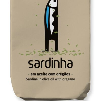 Sardine in Olivenöl mit Oregano