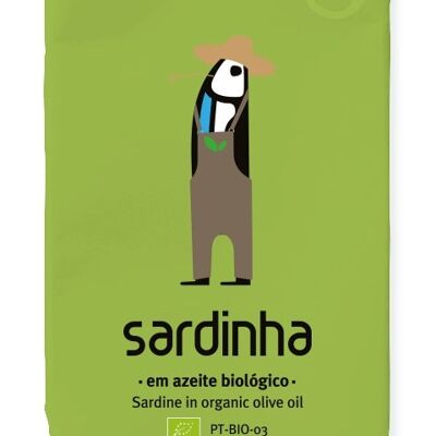 Sardine à l'huile d'olive bio