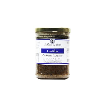 Lentilles cuisinées - 350g