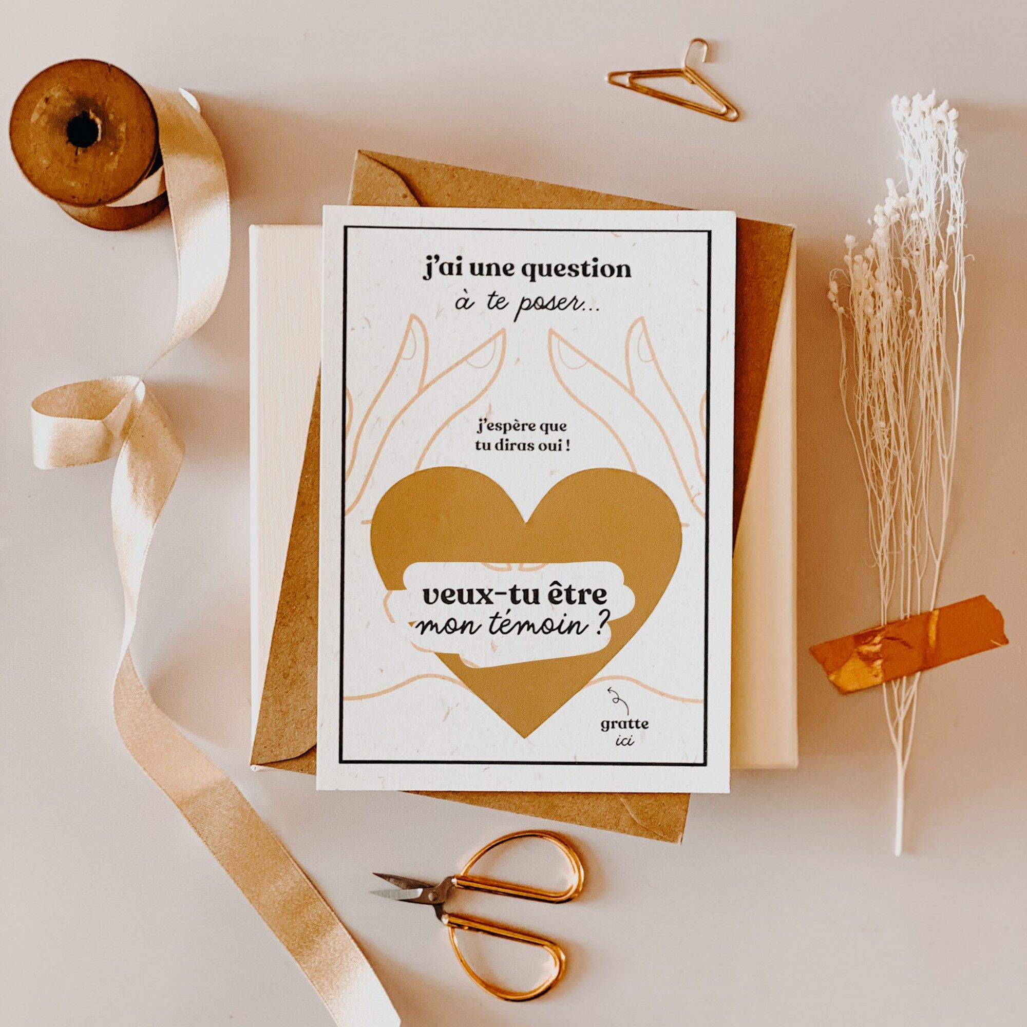 Cartolina gratta e vinci Vuoi essere il mio testimone?