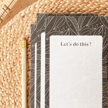 Bloc-notes "Let's do this" 2