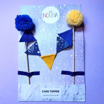 Cake topper Cosmos