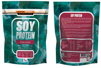 SOTYA Sport protéine de soja chocolat 1000g Doypack 1
