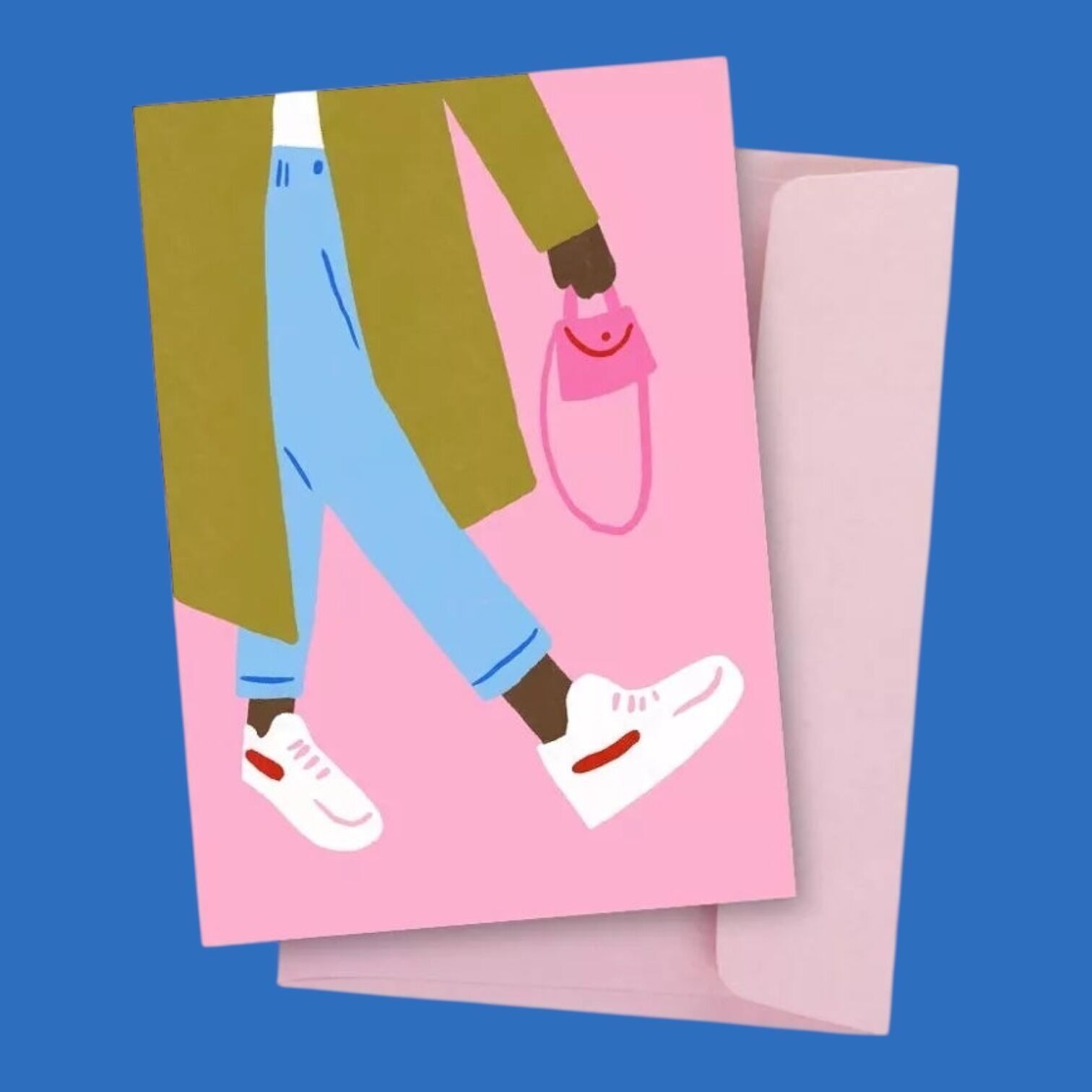 Turnschuhe Postkarte