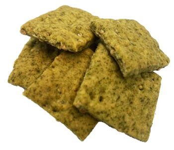 Crackers graines de moutarde ail des ours - vrac 2 kg 1