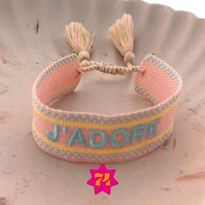 Statement Bracciale salmone J'adore aqua