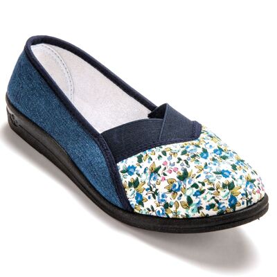 Printed canvas loafers (1005140 - 0001)