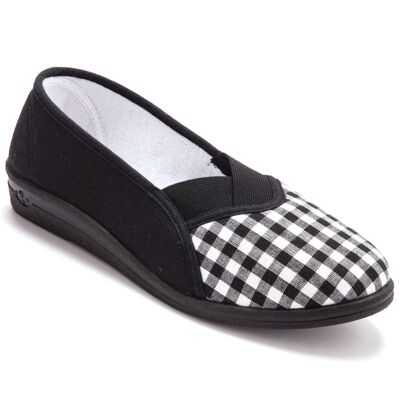 Loafer aus bedrucktem Canvas (1005140 - 0026)