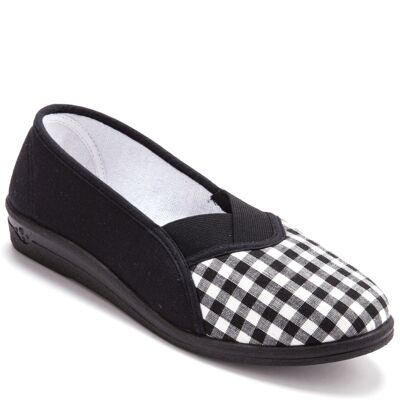 Printed canvas loafers (1005140 - 0026)