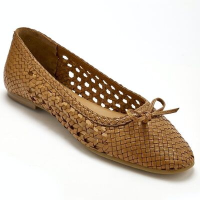 Braided leather ballet flats (2006741 - 0023)