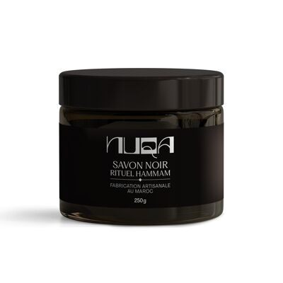 Jabón negro exfoliante con eucalipto