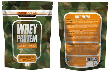 SOTYA Sport whey protéine vanille 1kg doypack 3