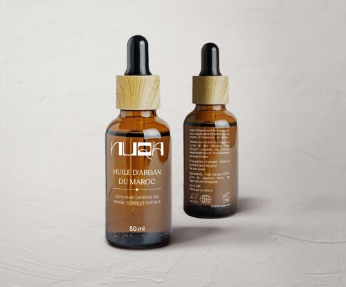 Huile d'argan bio certifiée ECOCERT