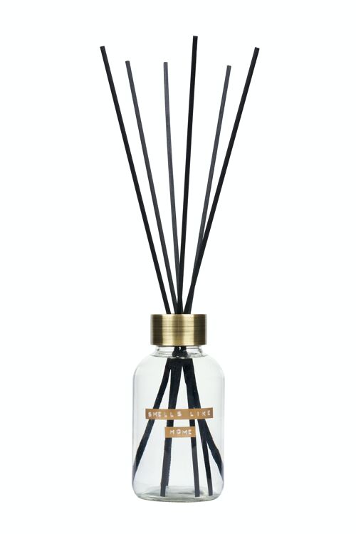 Maxi Reed diffuser 500ml clear/brass Sunny Haze SMELLS