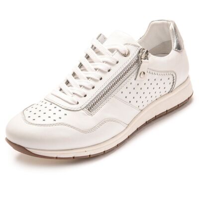 Leather trainers with removable aerosole® (2002303 - 0035)