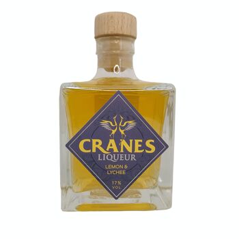Cranes Liqueur Citron & Litchi 20cl 1